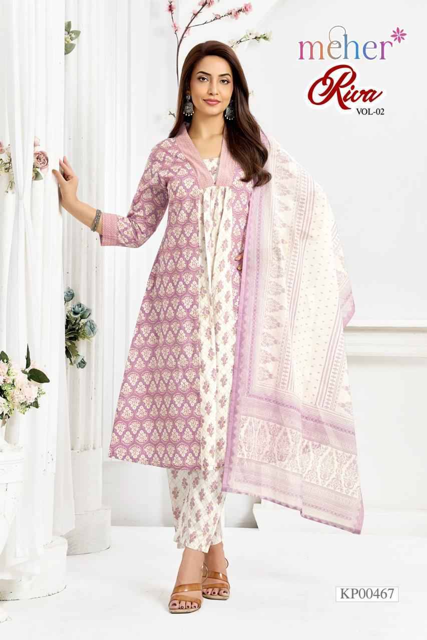 RIVA VOL. 2 By Meher 463 To 468 Series Stylish Fancy Colorful party weat dresses At Wholesale Price